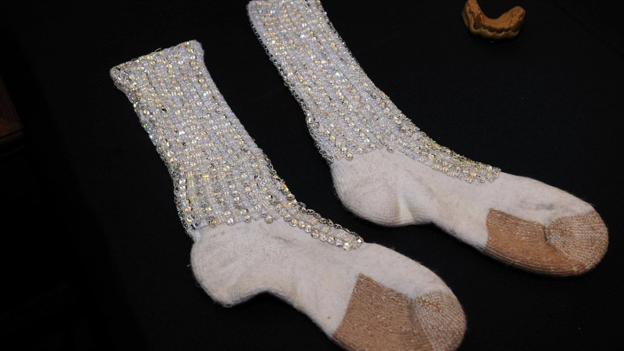 Dirty sock once worn by Michael Jackson sells at auction for huge sum