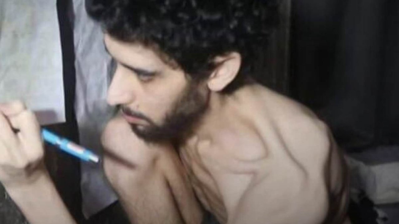 Hamas releases shocking video of Israeli hostage