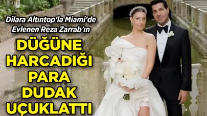 Dilara Altıntop’la Miami’de Evlenen Reza Zarrab’ın Düğün Harcaması Dudak Uçuklattı