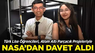 İki Türk Lise Öğrencisi NASA'dan Davet Aldı!