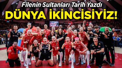 Dünya İkincisiyiz! Filenin Sultanları, Kadınlar Dünya Voleybol Şampiyonası'nda Tarih Yazdı