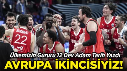 12 Dev Adam Avrupa İkincisi!