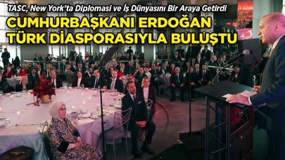 Cumhurbaşkanı Erdoğan, New York'ta TASC Gala Gecesine Katıldı