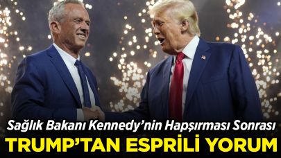 Sağlık Bakanı Kennedy’nin Hapşırması Sonrası Trump’tan Esprili Yorum!