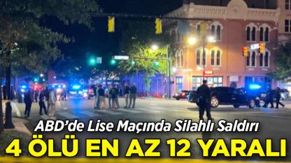 ABD’de Lise Maçında Silahlı Saldırı: 4 Ölü, En Az 12 Yaralı