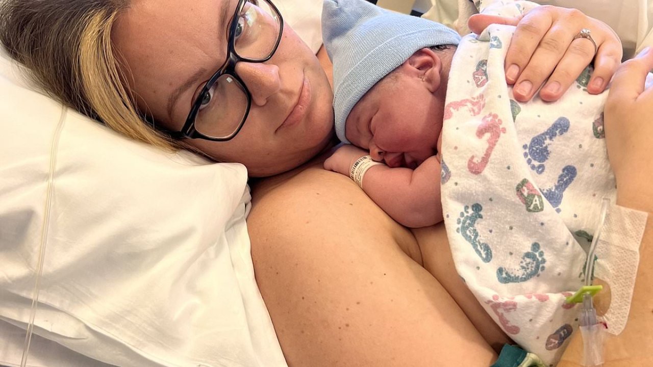 It was the happiest day when I gave birth... then I got diagnosed