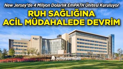 New Jersey’de Ruh Sağlığına Acil Müdahalede Devrim: 4 Milyon Dolarlık EmPATH Ünitesi Kuruluyor