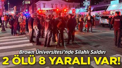Brown Üniversitesi’nde Silahlı Saldırı: 2 Ölü, 8 Yaralı
