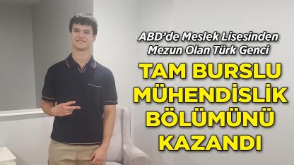 Meslek Lisesinden Mezun Olan Türk Genci, ABD’de Tam Burslu Mühendislik Kazandı