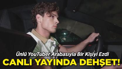 Ünlü YouTuber Arabasıyla Bir Kişiyi Ezdi: Canlı Yayında Dehşet!