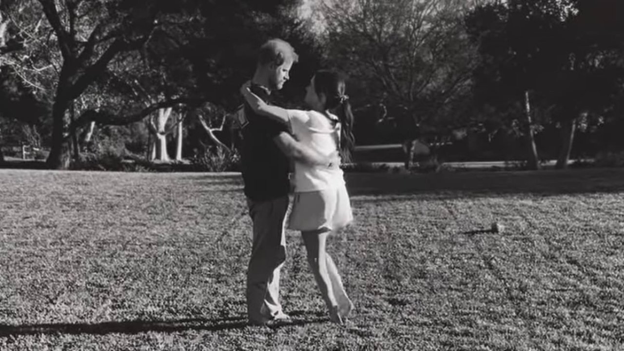 Meghan shares intimate footage of her and Harry dancing
