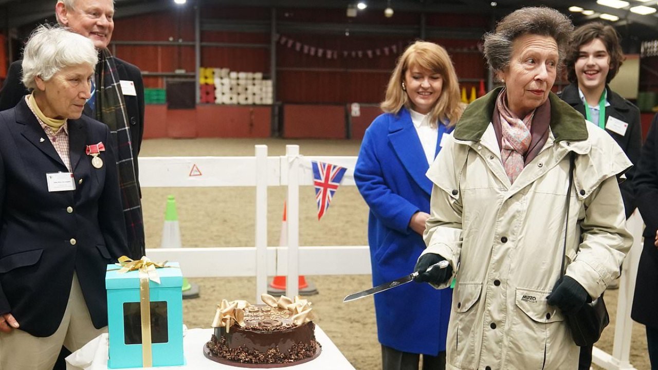 Princess Anne jokes cake-cutting ceremony is 'legalised vandalism'