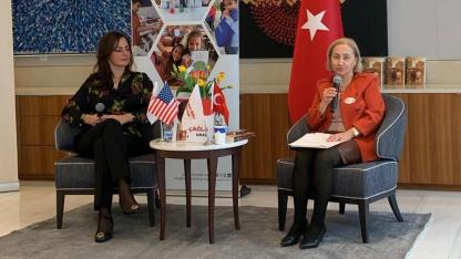Yazar Çağla Ural, Türkevi’nde söyleşi verdi