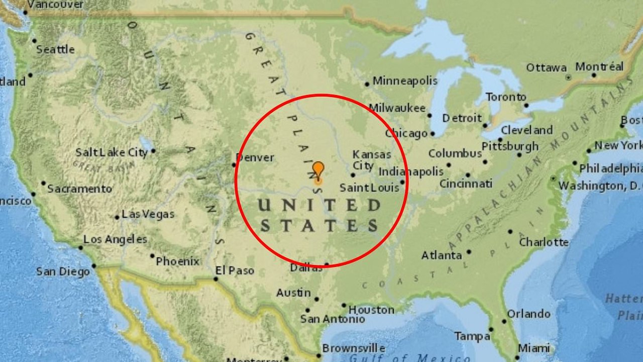 Earthquake strikes America's Heartland above ancient volcanoes