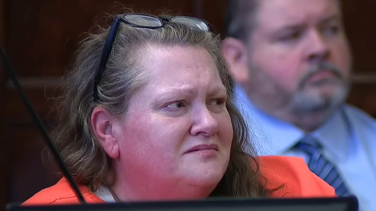 West Virginia mom sobs as she's jailed for starving teen, 14, to death
