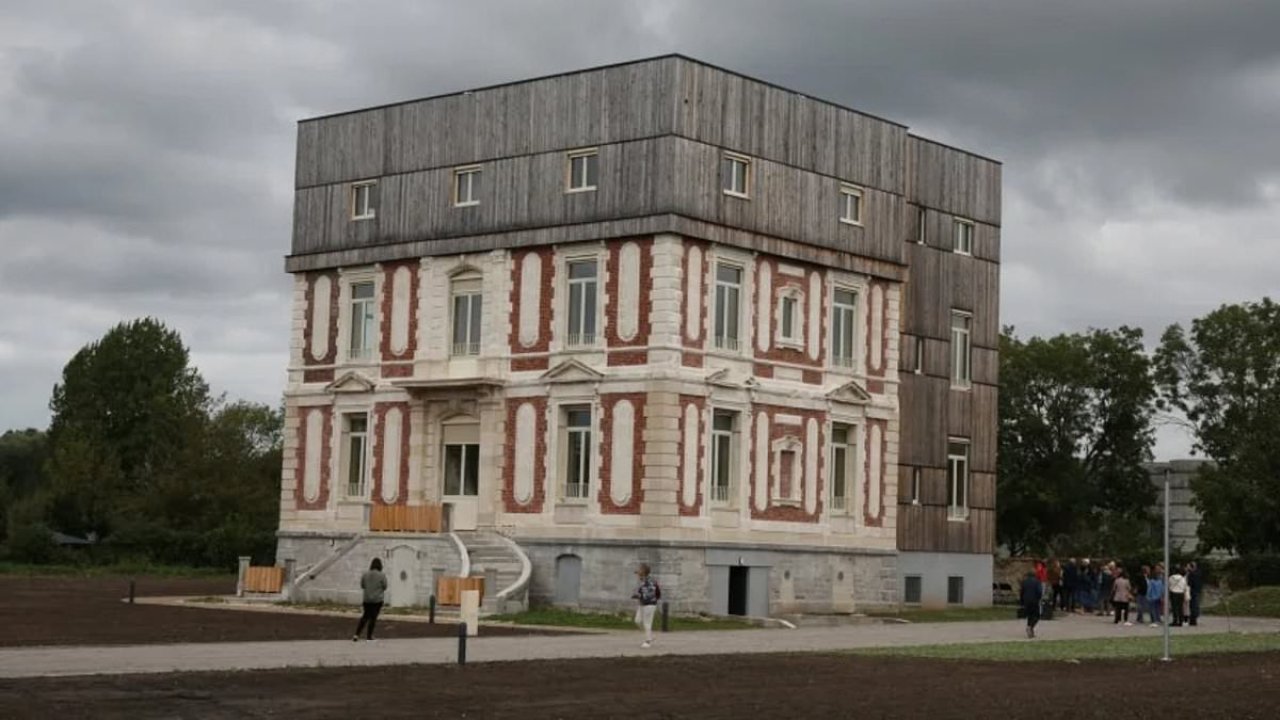 Fury as famed French chateau is converted into block of council flats