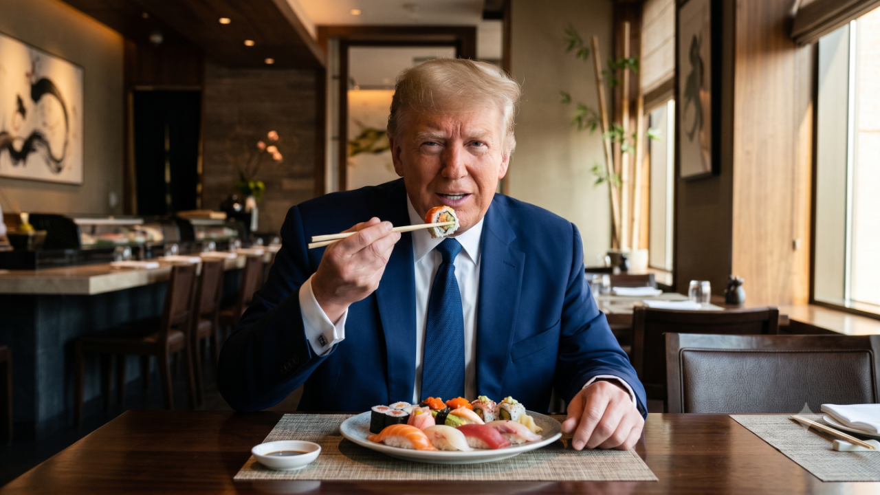 Trump Suşi Sektörüne Girdi!