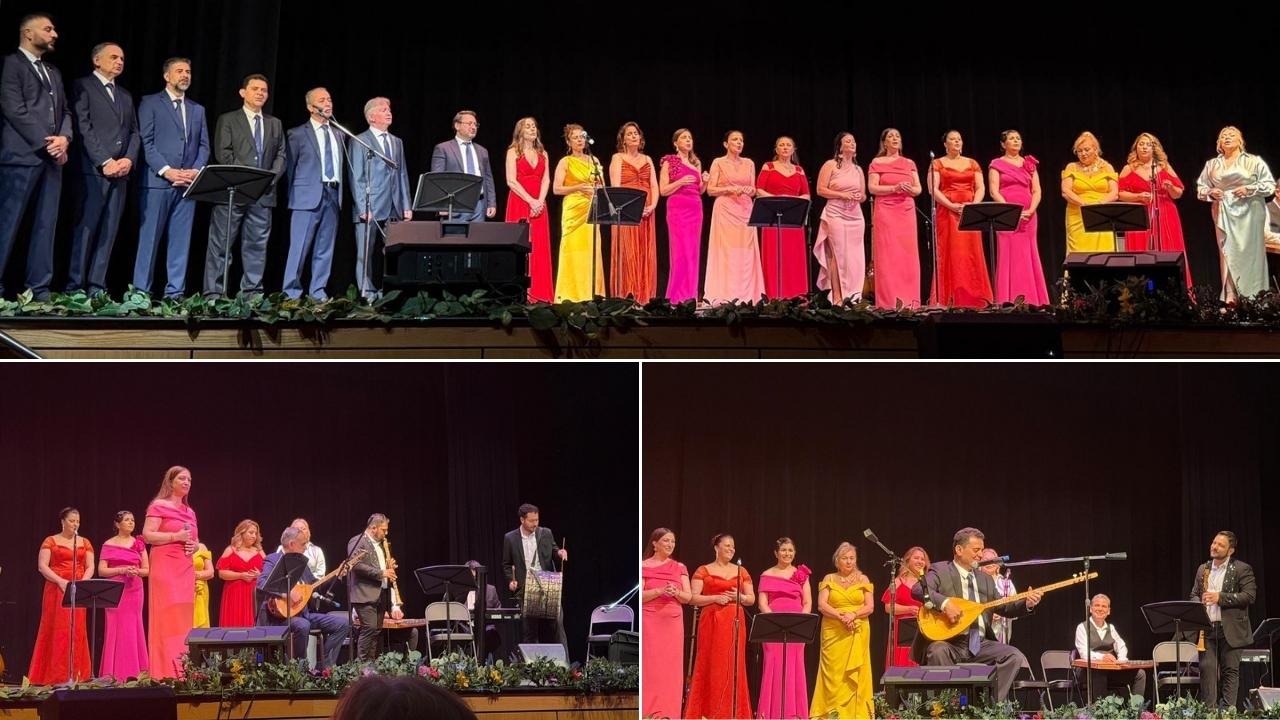Kırmızı Mikrofon Korosu’ndan muhteşem performans