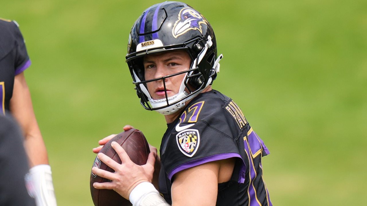 Ravens QB Diego Pavia ripped by fans after training footage goes viral