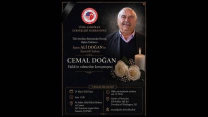 TADF’tan Cemal Doğan için taziye mesajı