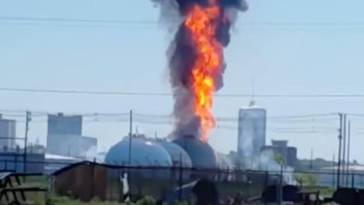Tulsa’daki HF Sinclair rafineri tesisinde yangın çıktı!
