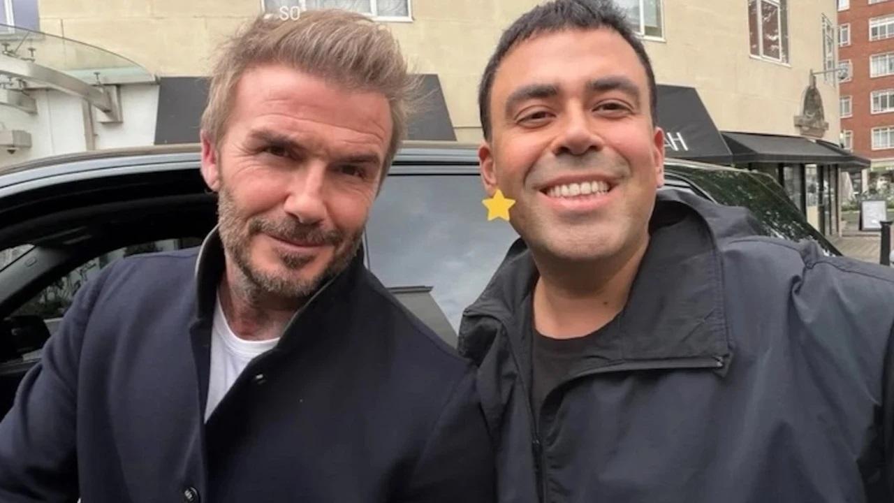 Türkiye'de Aranan Mert Vidinli’den David Beckham Pozu!