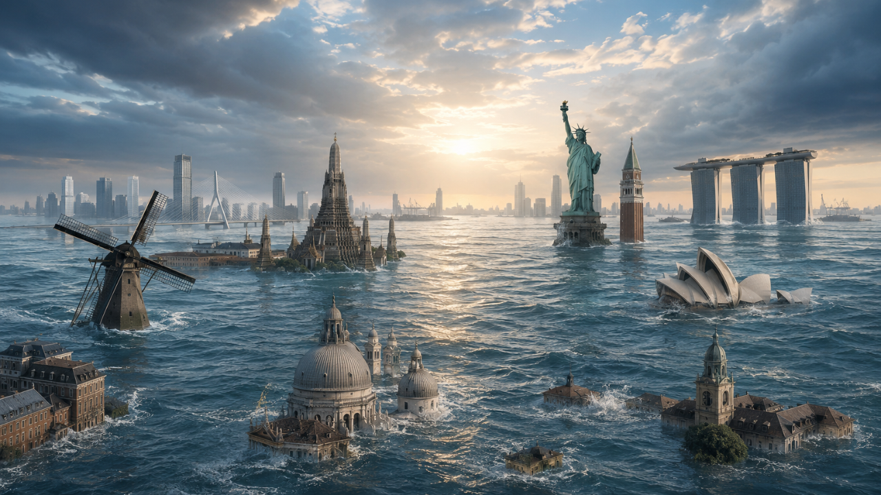 2030'a Kadar Sular Altında Kalma Riski Taşıyan 15 Şehir!