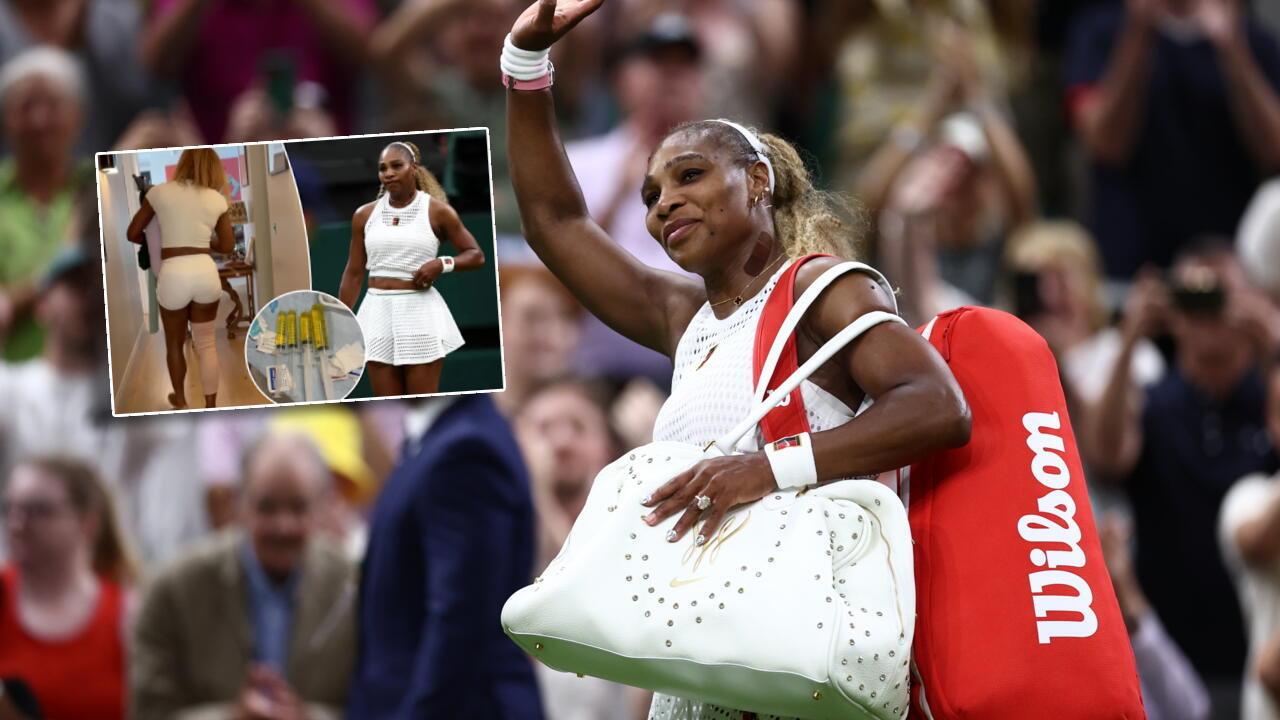 Efsane tenisçi Serena Williams'tan kötü haber! Wimbledon'da hayal kırıklığı