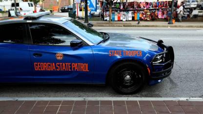 Georgia'da Trafik Kontrolünden Kaçan Sürücüye "Taser" Şoku