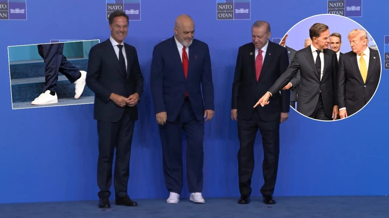 NATO'da gündem 16 bin TL'lik beyaz spor ayakkabı…
