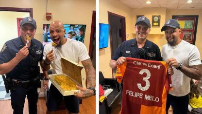 Türk Dedektif Felipe Melo'ya Baklava İkram Etti: Ünlü Futbolcu Lezzete Hayran Kaldı