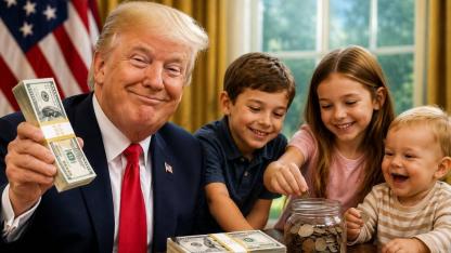 ABD'de Trump Accounts resmen başladı: Çocuklara 1000 dolar!