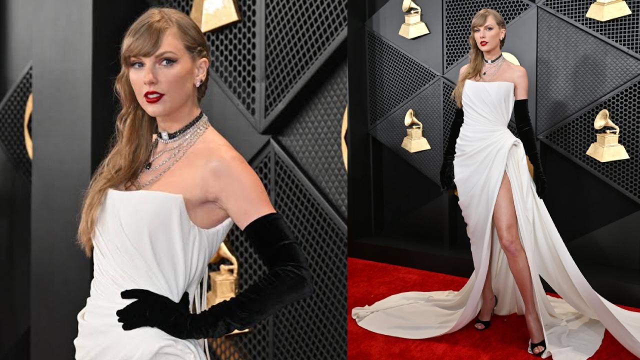 Taylor Swift'in gelinliği moda dünyasında olay oldu: Devler adeta yarıştı