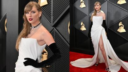Taylor Swift'in gelinliği moda dünyasında olay oldu: Devler adeta yarıştı