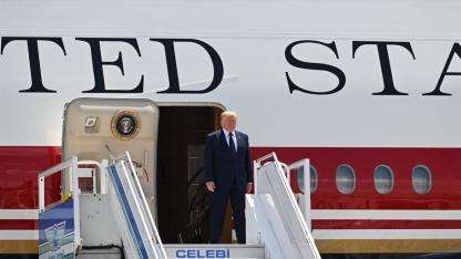 Trump neden Ankara'da uçak değiştirdi?