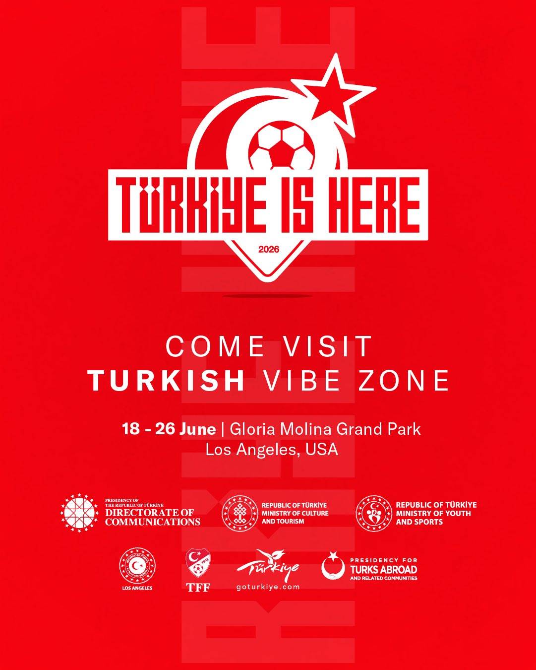 Los Angeles'ta 'Turkish Vibes Zone' kuruldu